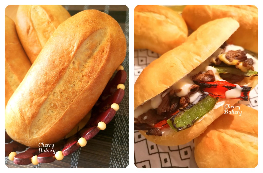Рецепта за меки хлебчета и известните Philly Cheesesteak сандвичи с тях.