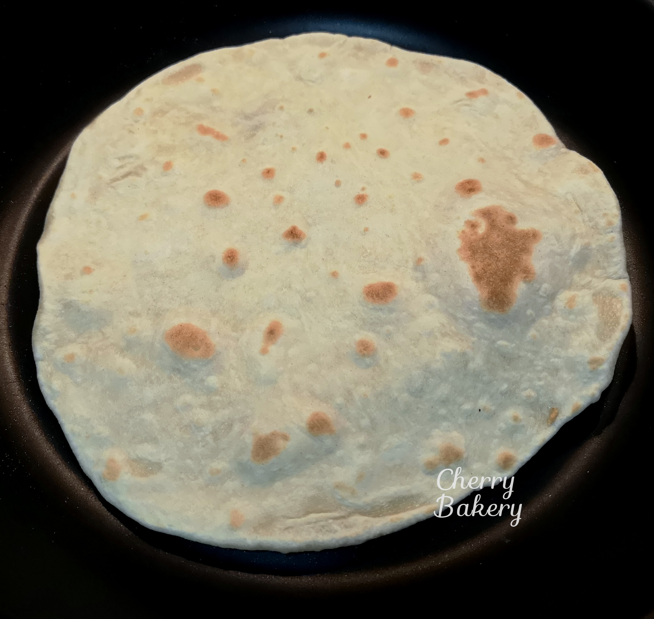 piadina in the making